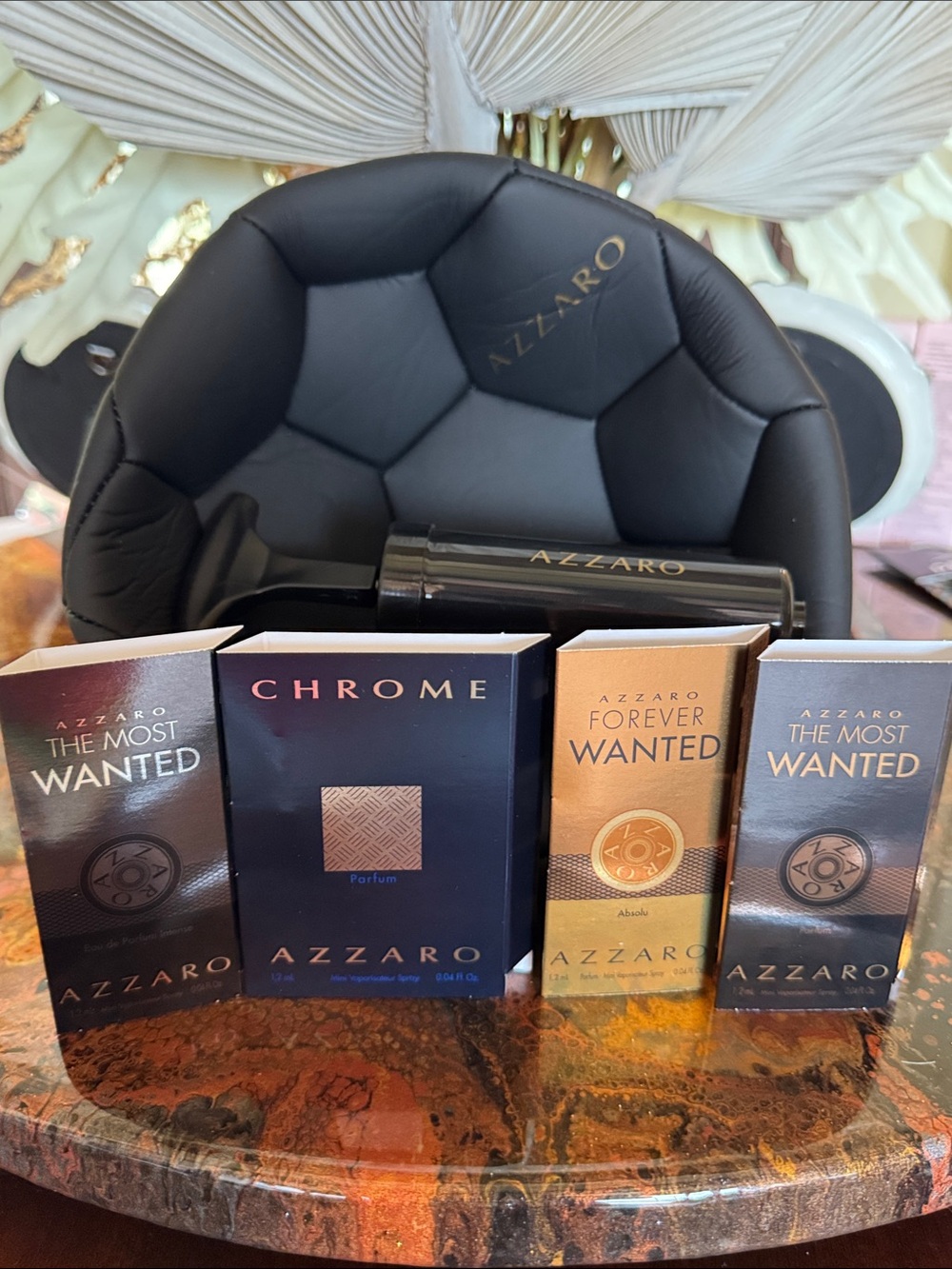 Azzaro Men’s Fragrance Gift Set & Soccer Ball